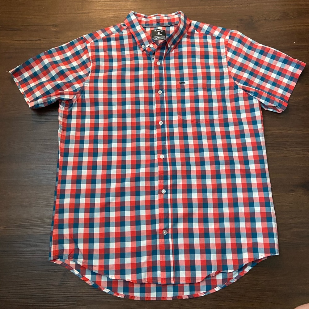 Hurley Nike Dri Fit Button down